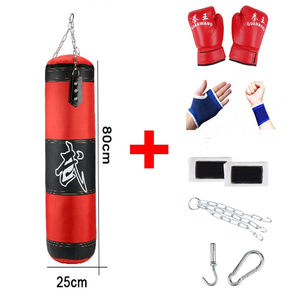 Boxing Punching Bag Punching Bag Training Fitness Belt Sling Adult Gym Exercise Empty Weight Boxing Bag