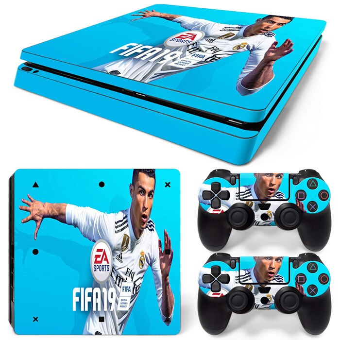 Ps4 slanke spillkonsoller selvklebende papir fargerike klistremerker hud klistremerke kule klistremerker fifa 19: Kjøp vær oppmerksom på nummer