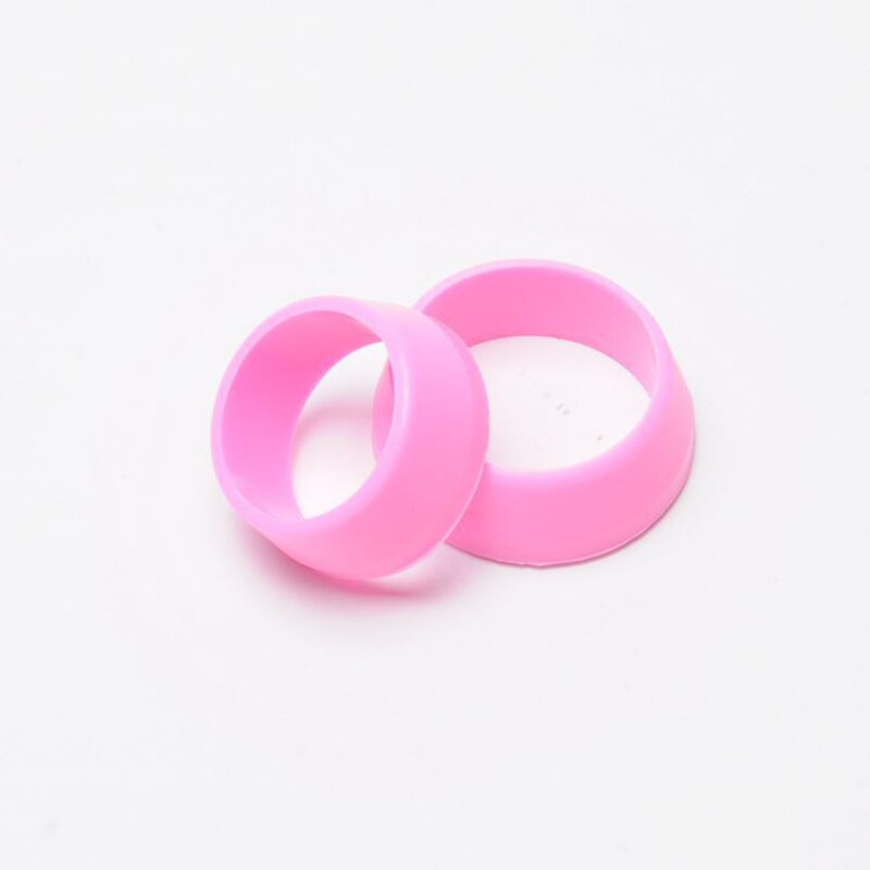 Tija de sillín de bicicleta de montaña y carretera, cubierta de goma antipolvo, de silicona, tamaño pequeño/grande, 2 uds.: pink