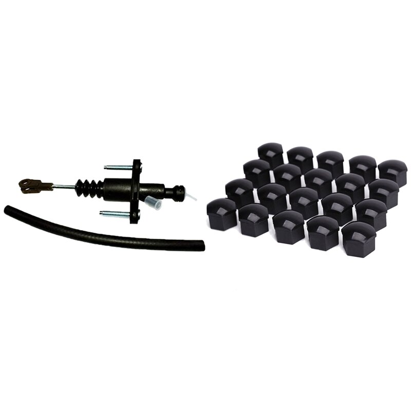 20 X Caps Voor Noten Wiel Bouten Grootte 17 Mm Met Auto Hoofdremcilinder Koppeling Hoofdremcilinder: Default Title
