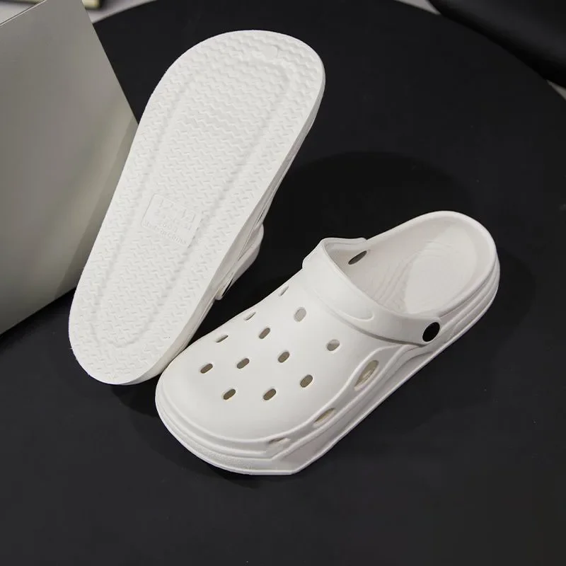 Sandalias de de verano, zapatillas impermeables, zapatos para hombre, toboganes para exteriores, calzado para jardín de suela blanda, zuecos, sandalias de playa EVA, Zapatillas de casa