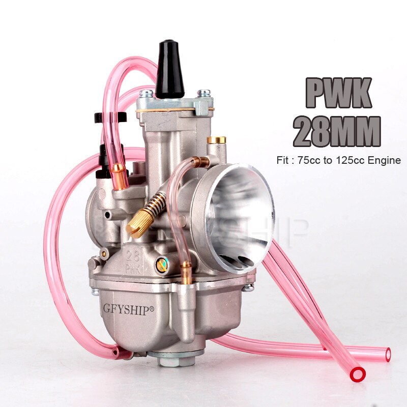 PWK Motorradvergaser 21-34mm - Universalvergaser Mit Power Injection - Für Racing & ATV