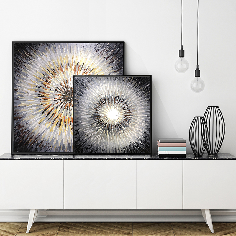 Diy paint by numbers picture drawing by numbers with kits Dandelion Decorative hanging painting