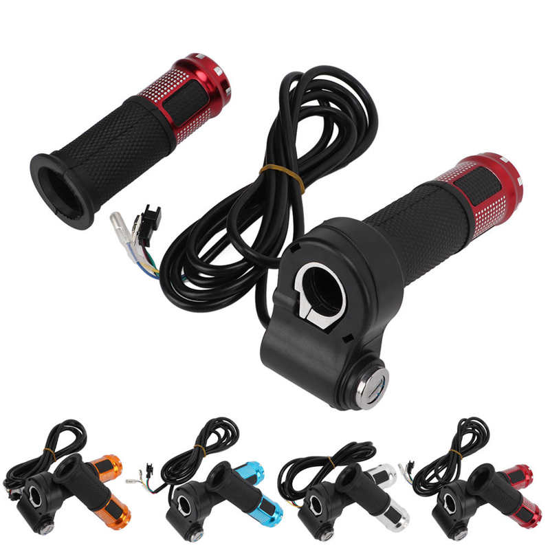 Empuñadura de pulgar para patinete eléctrico, manillar Universal de acelerador de giro, amplia aplicación