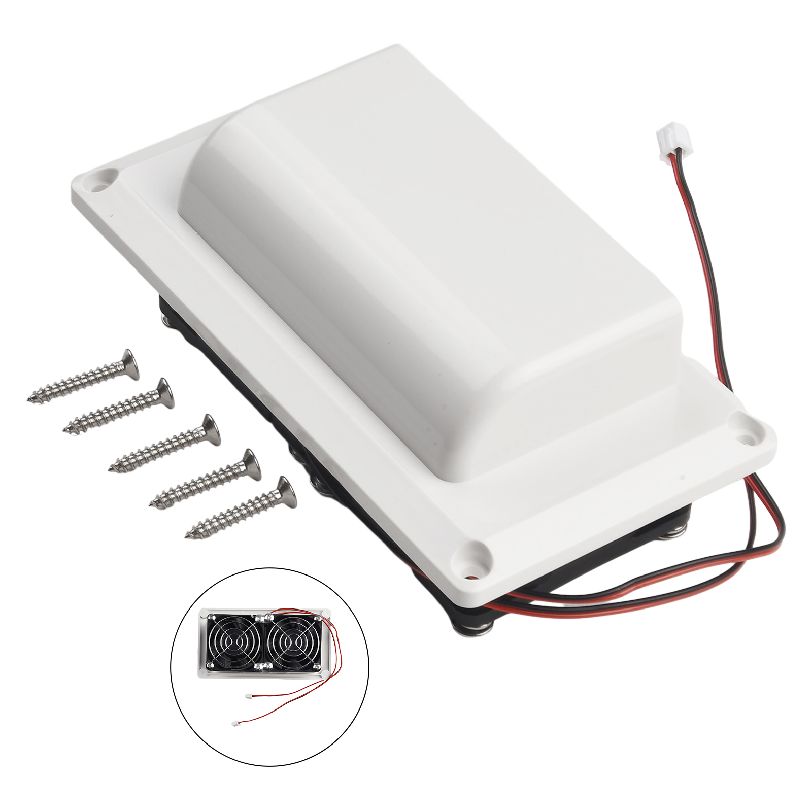 Extractor de ventilación lateral para RV, caravana, autocaravana, remolque para Camper, 12V, caravana, remolque, autocaravana, ventilador de ventilación lateral