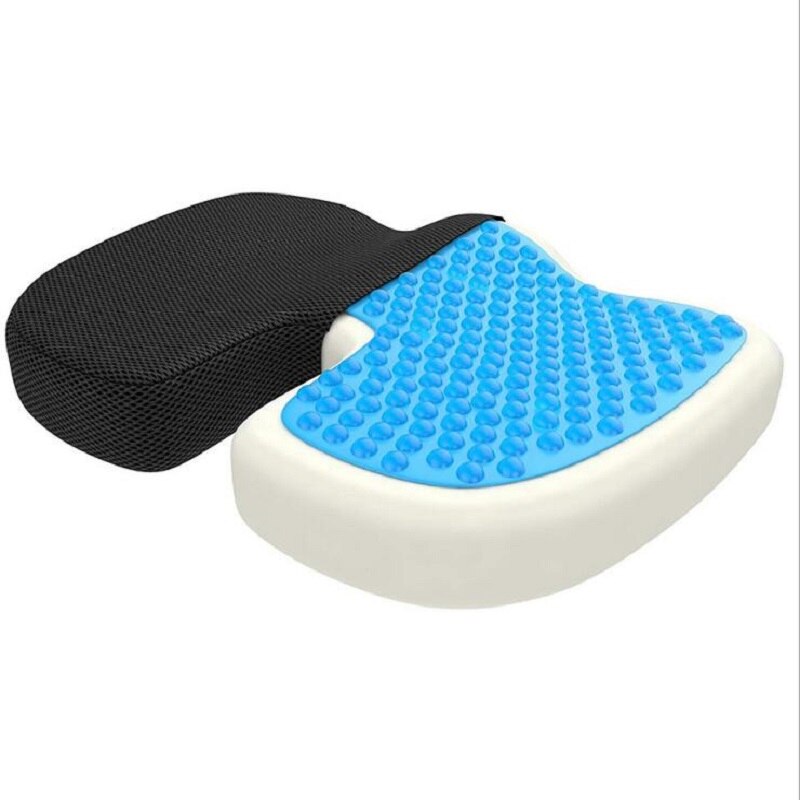 U Coccyx Travel Seat Gel Orthopedic Memory Cushion Foam Healthy Massage Car Office Chair Protect Sitting Breathable Pillows