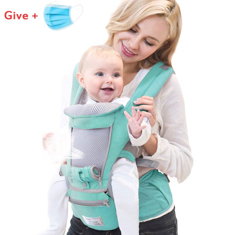 Draagzak Baby Kids Baby Heupdrager Sling Voorzijde Multifunctionele Seizoenen Universele Ademend Baby Wrap Carrier Voor Baby Reizen
