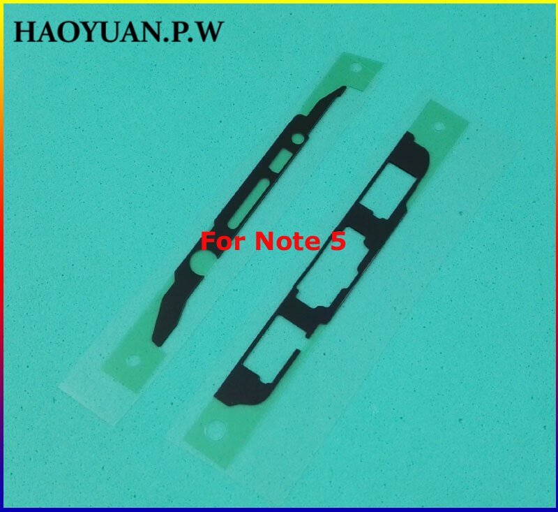 HAOYUAN.P.W Sticker Front LCD Frame Panel Faceplate Adhesive For Samsung Galaxy Note 1 2 3 lite 4 mini 5 Edge tape Glue