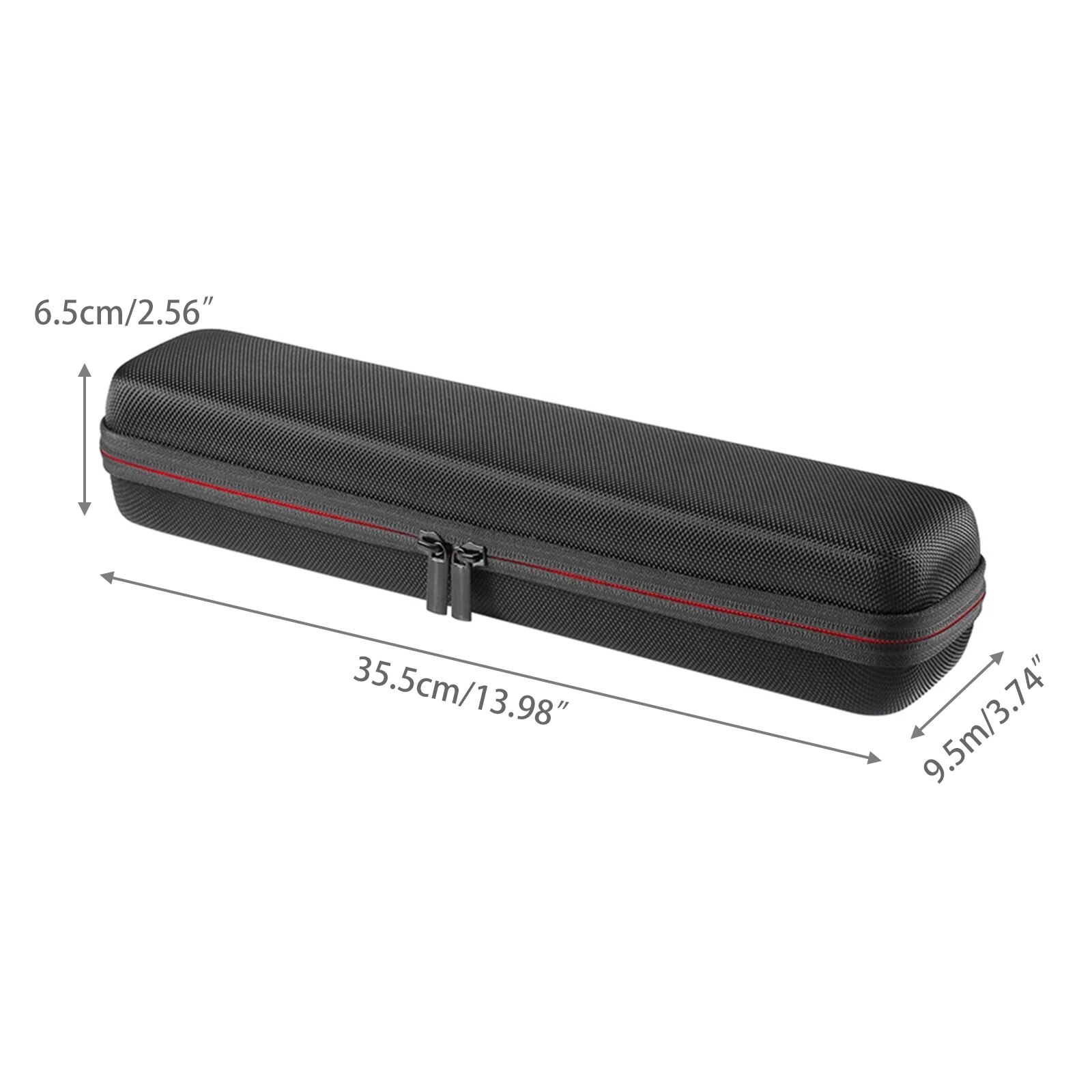 Étui noir pour lisseur de cheveux, sacoche de transport de styliste de voyage, étui de protection pour lisseur de cheveux, sac à main EVA Portable pour femmes