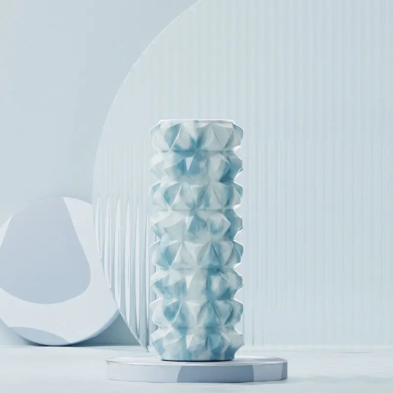 Eva 30cm 45cm skumrulle muskelmassage gym yoga myofascial release roll søjle til sport skaft fitness lændehvirvel ryg: Brun