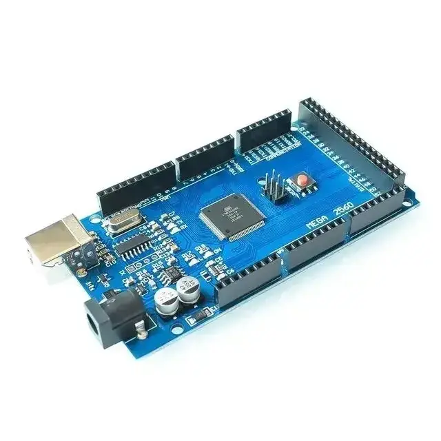 Mega 2560 mega 2560 r3 ( atmega 2560-16au ch340g)  avr usb-kort udviklingskort mega 2560 pro til arduino udvidelseskort diy-sæt: Ingefær