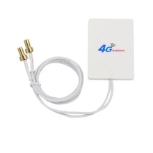 TS9 CRC9 SMA Connector 4g LTE Pannel Antenna Dual SlIder Connector for HuaweI Router Modem AerIal