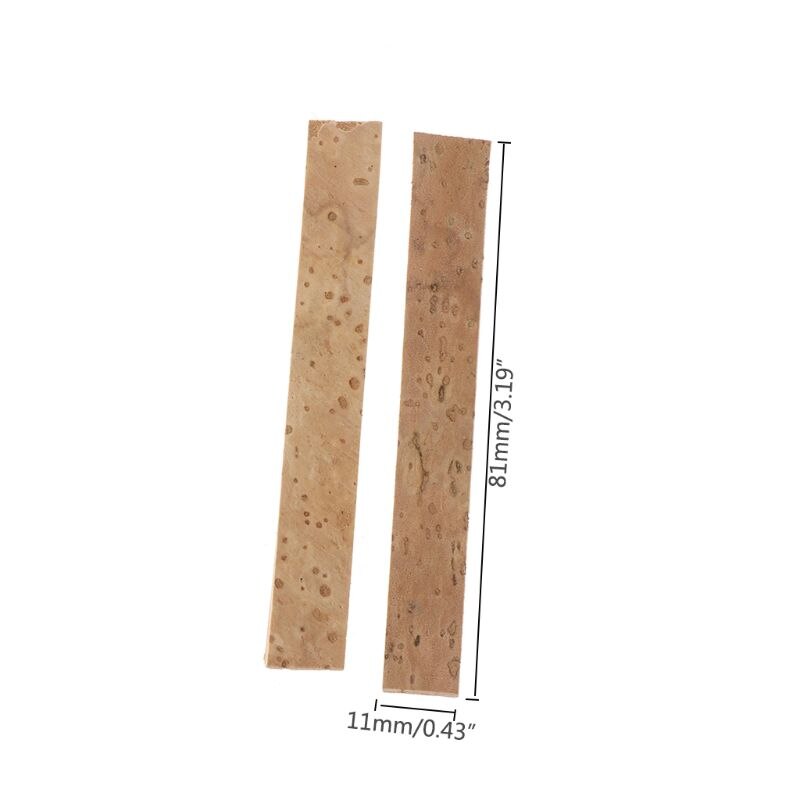 10pcs Clarinet Cork Bb Joint Corks Sheets For Saxophones Musical Instruments 81*11*2mm K43E