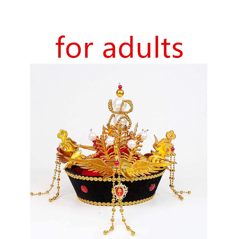 Dinastia Qing imperatrice cappello corona cappello imperatore reale cinese Vintage ▾ storico TV film costumi accessori: donne