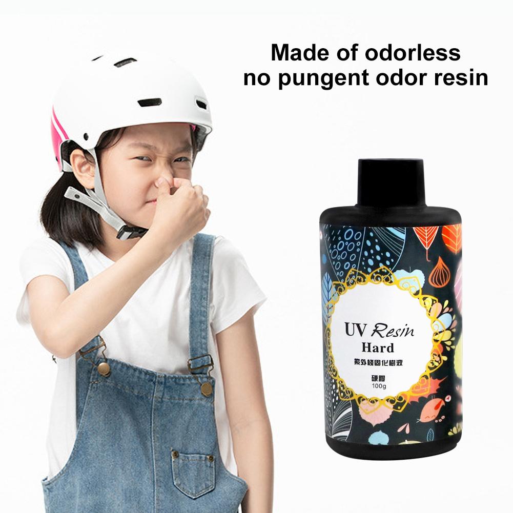 Faux Crystal Hard UV Resin Jewelry Making Epoxies Clear Ultraviolet Curing Epoxy DIY Glass Adhesive Glue Handmade Accessory