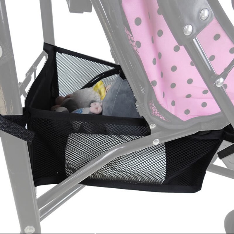 Kinderwagen Mand Pasgeboren Wandelwagen Opknoping Mand Baby Kinderwagen Accessoires Kinderwagen Bodem Mand Portable Organizer Bag
