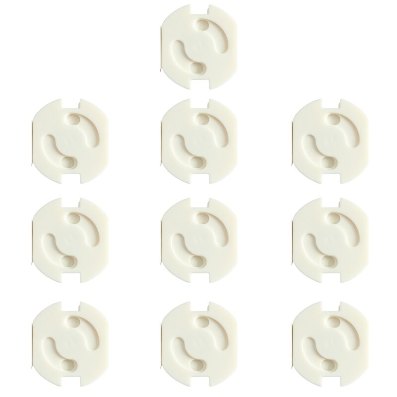 10 Pcs Wit Outlet Covers Kind Proof Elektrische Protector Baby Proofing Outlet Plug Covers Kids Veiligheid Socket Covers Outlet