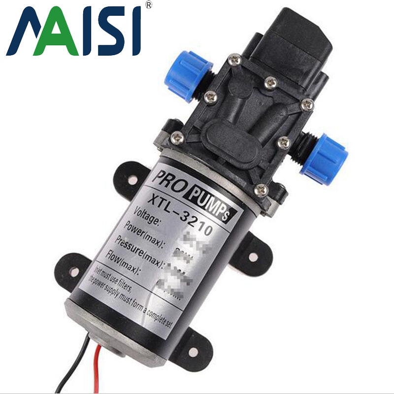 DC 12V 100W Automatic switch Diaphragm pump high pressure small electric Water Pump 12v mini 8L/min For Wash Car Boat Marine