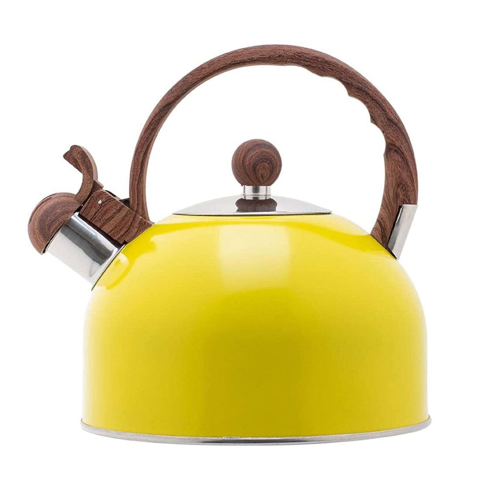 2.5L Met Handvat Snelle Verwarming Inductie Kookplaat Rvs Home Fluitketel Gasfornuis Lichtgewicht Thee Keuken Water
