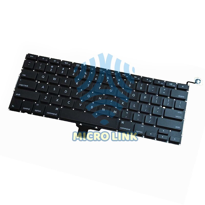 Laptop Keyboard for Macbook Pro 13" A1278 - US Layout with Backlight