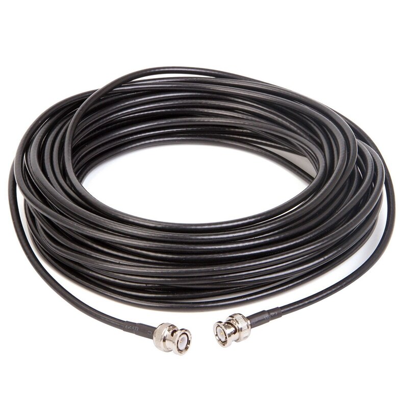 BNC Extension Cable RG-58 BNC Male to BNC Male Coaxial Cable Rg58A/U 50Ohm RF Adapter Extension Cable: 1m