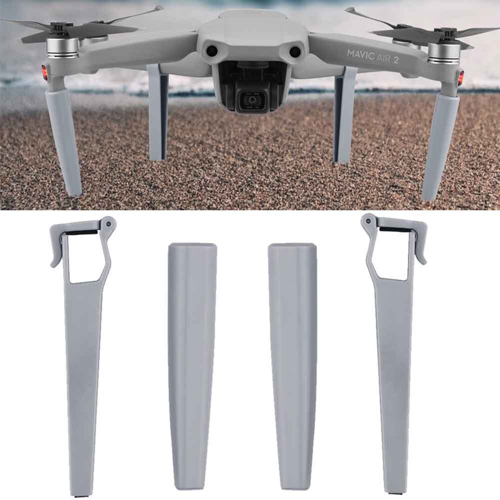 Schokbestendig Ondersteuning Voeten Landingsgestel Drone Accessoires 4Cm Verhogen Protector Lichtgewicht Extension Benen Abs Voor Dji Mavic Air 2