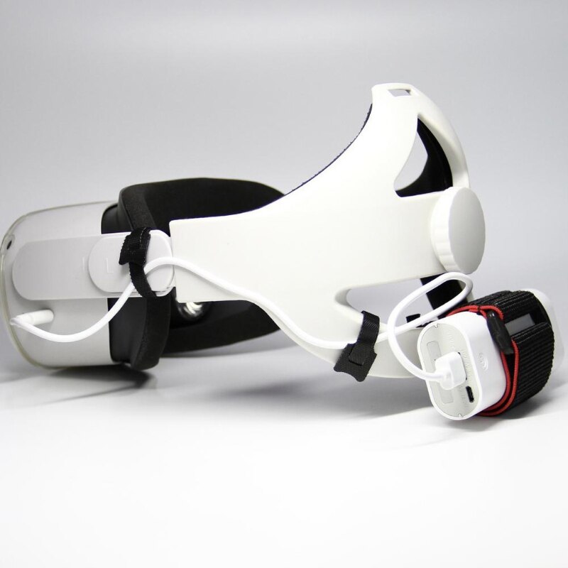 Verstellbares kopfbandpolster für oculus quest 2, leichtes kopfband