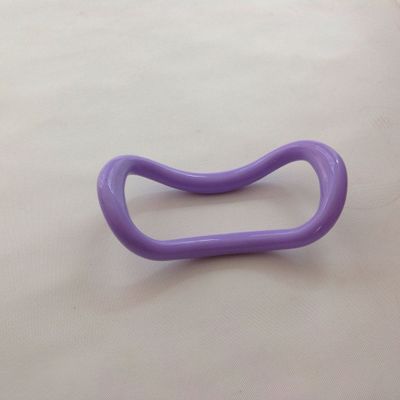 Yoga rek- en strekring fitnessring yoga assist pilates lean body fitness oefening shaping yoga cirkel magische ring: Paars