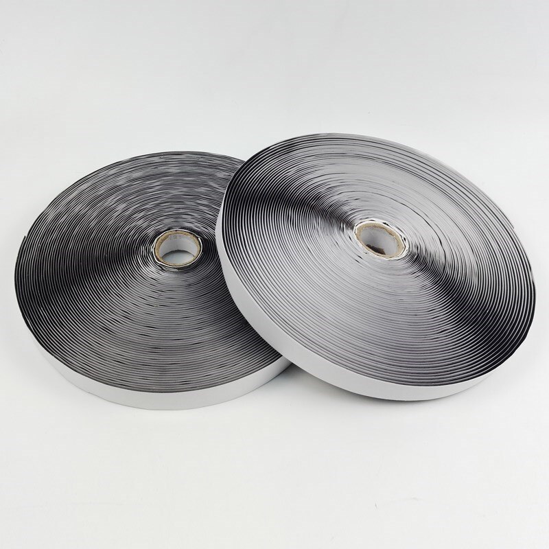 16/20/25/30Mm * 24Meter Magic Tape Zelfklevende Haak Loop Fastener Nylon Sticker discs Tape Naaien Lijm Met Lijm