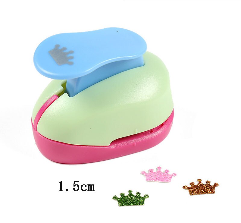 Poinçon de couronne de noël, artisanat, poinçon de trou, poinçon de papier pour Scrapbook, bricolage pour enfants, 7.2cm/4.8cm/3.5cm/2.5cm/1.5cm