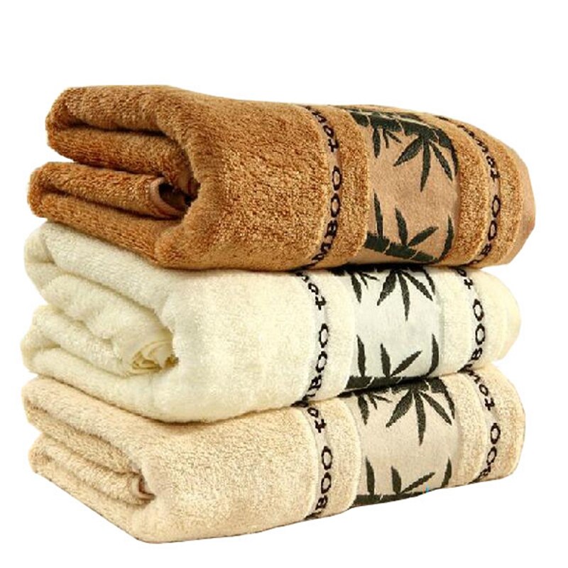 1 stks/partij Bamboe Badhanddoek Natuurlijke baby handdoek haardrooginrichtingen zachte Absorberende badkamer Handdoek strand Maat 27x50 Inch /70x140 CM