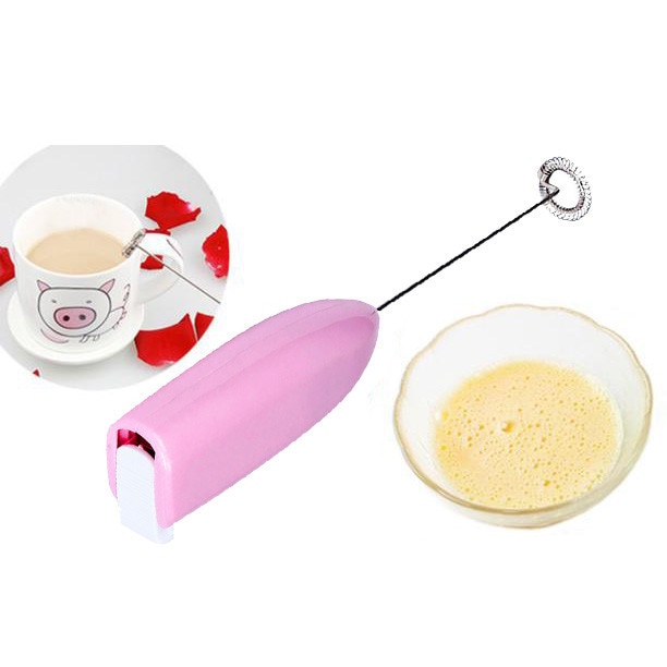 Mode Roze Keuken Elektrische Hand Whisk Mixer Koffie Melk Eiklopper Rvs Elektrische Hand Mixer H5