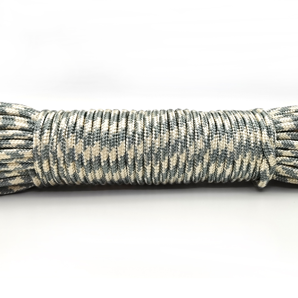 Cordón de paracaídas sólido de 3mm, cuerda Mil Spec tipo un hebra, escalada, Camping, equipo de supervivencia, Paracord