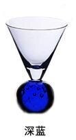 Boll färg triangel bubbla boll kopp liten vin cocktail likör glas whisky tuning bar fashionabla glas: O