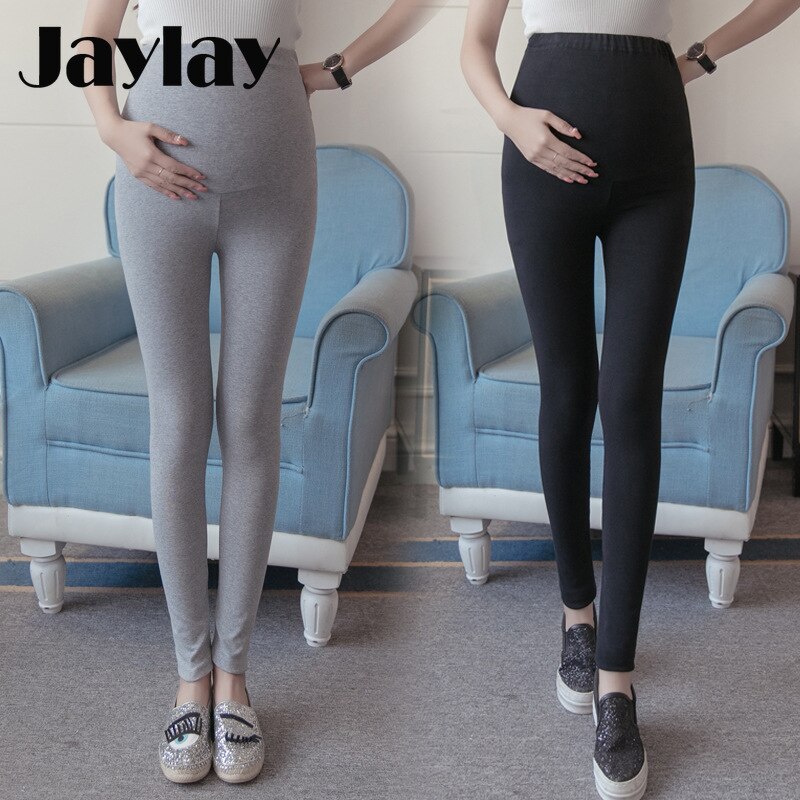 Black Pleated Drawstring Waist Maternity Pants