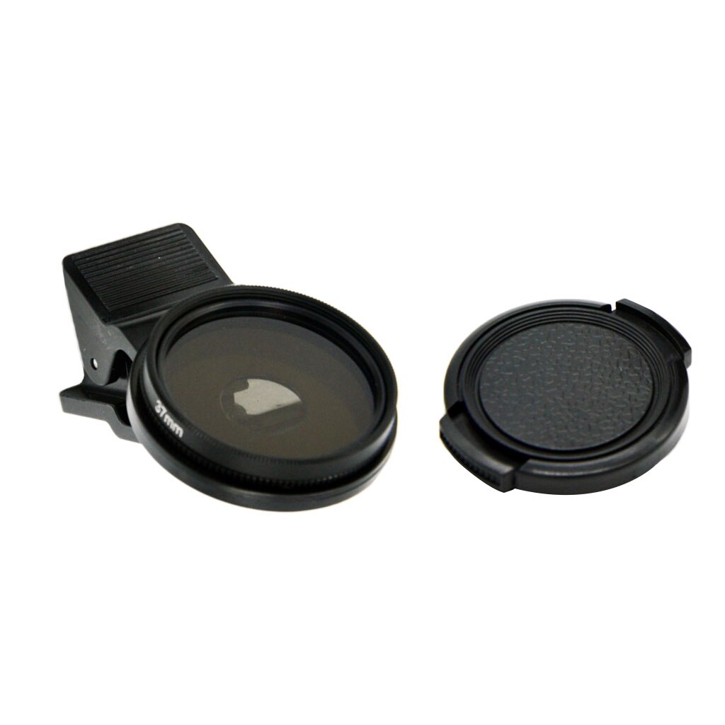 Kit de lentille de filtre polarisant circulaire d'appareil-photo de 37MM pour l'iphone, Samsung, Smartphones Android de Windows