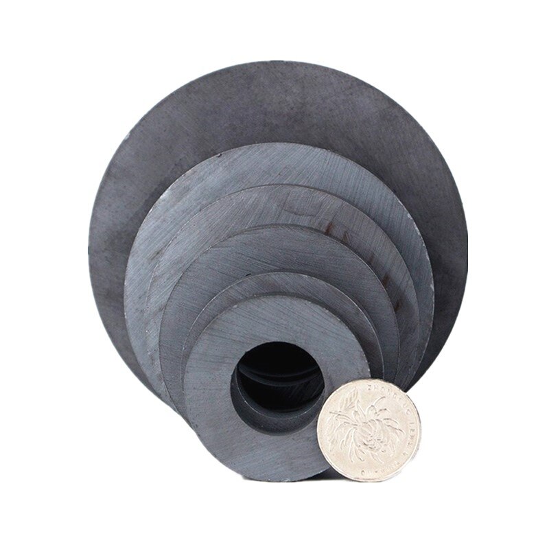 1 stk ring ferrit magnet 100 x 10 mm hul 60mm permanent magnet 100mm x 10mm sort rund højttaler keramisk magnet 100*10 100-60 x 10mm