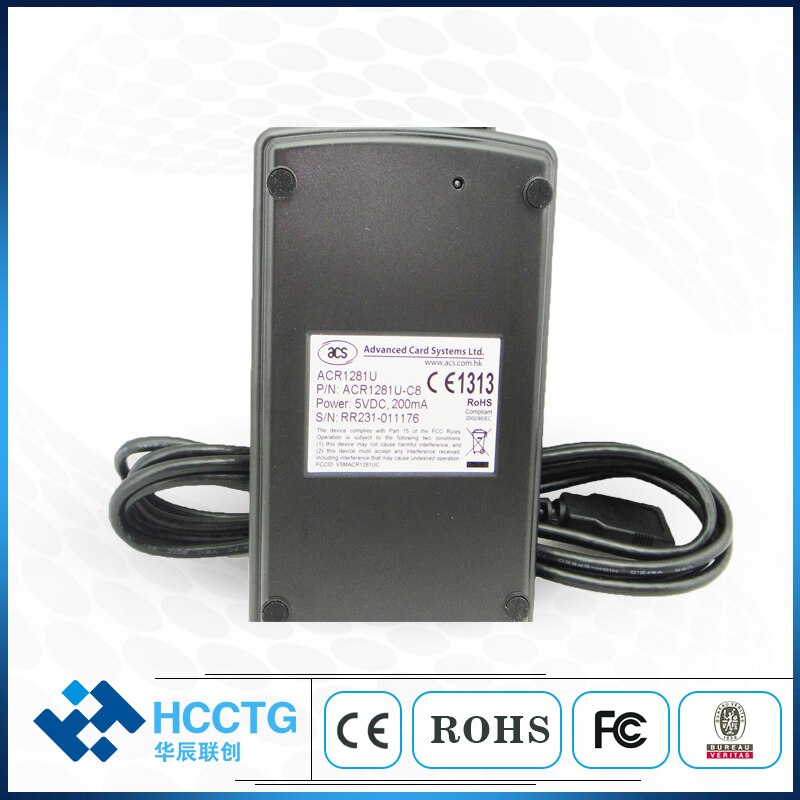ACR1281U-C8 lector de tarjetas ACS NFC sin contacto inteligente de larga distancia