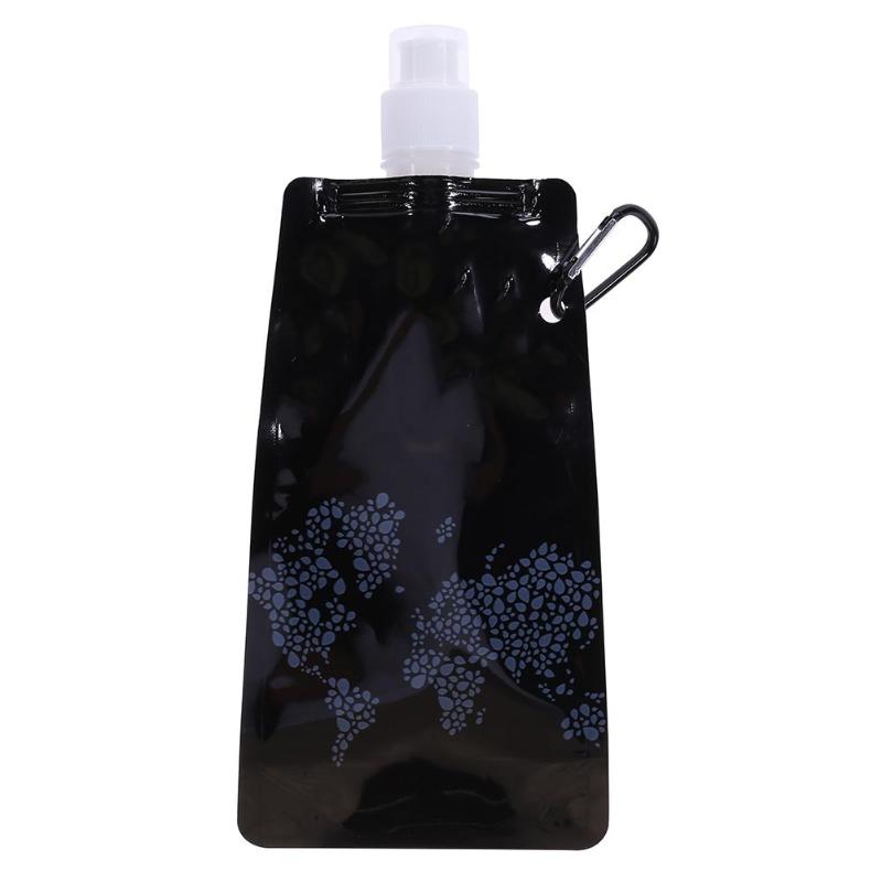 Portátil ultraleve dobrável saco de água de silicone saco de garrafa de água suprimentos esporte ao ar livre caminhadas acampamento macio balão de água novo: 1