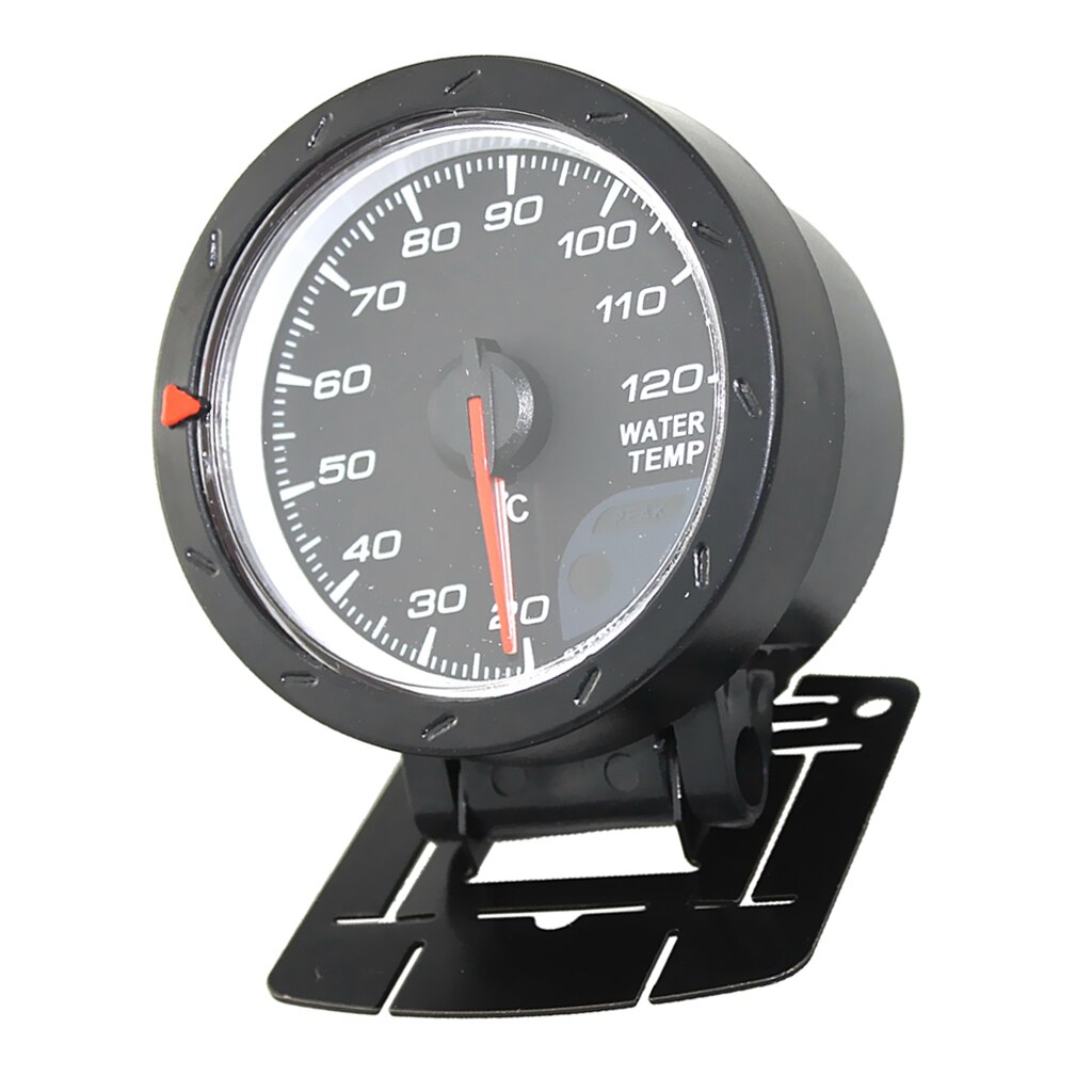 Waterproof 12V Car Water Temperature Gauge Meter +Sensor +Mount Bracket 60mm