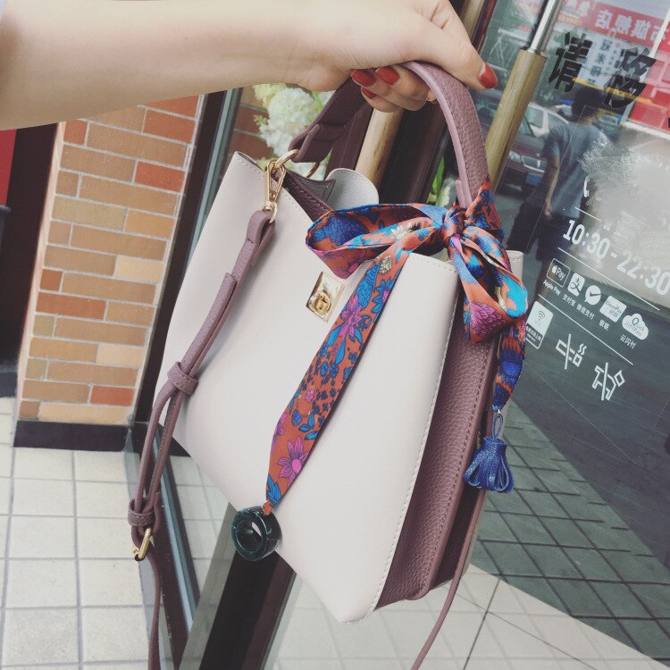 Große-kapazität einfache art und weise handtaschen vielseitige multi-zweck handtasche flut neue schulter tasche: Beige