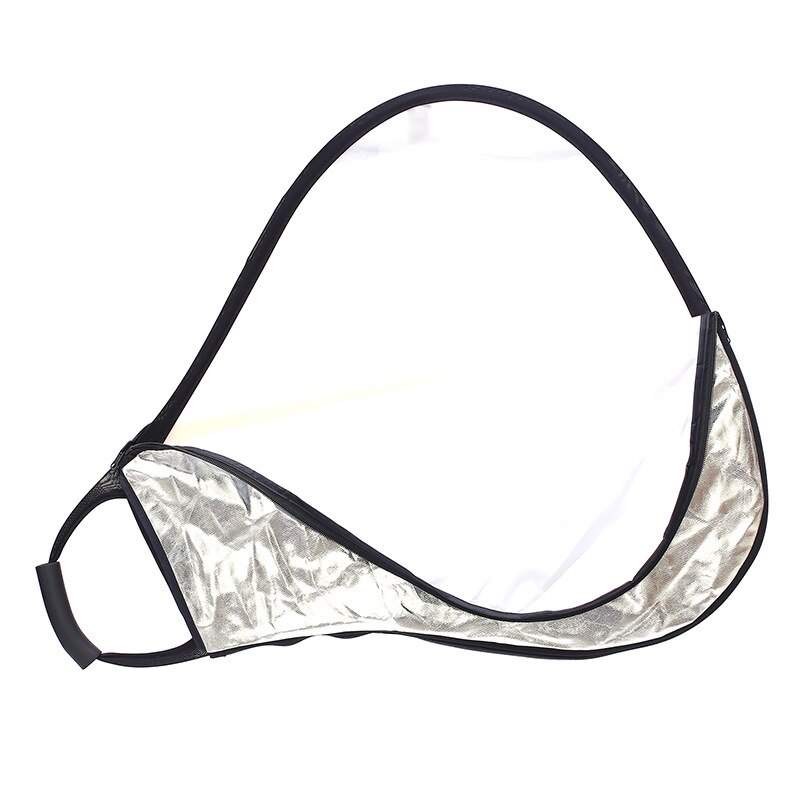 60/80cm 5in1 Triangle Reflector with Handle for Photography Photo Studio Lighting &amp;amp; Outdoor Lighting Collapsible Light Reflector