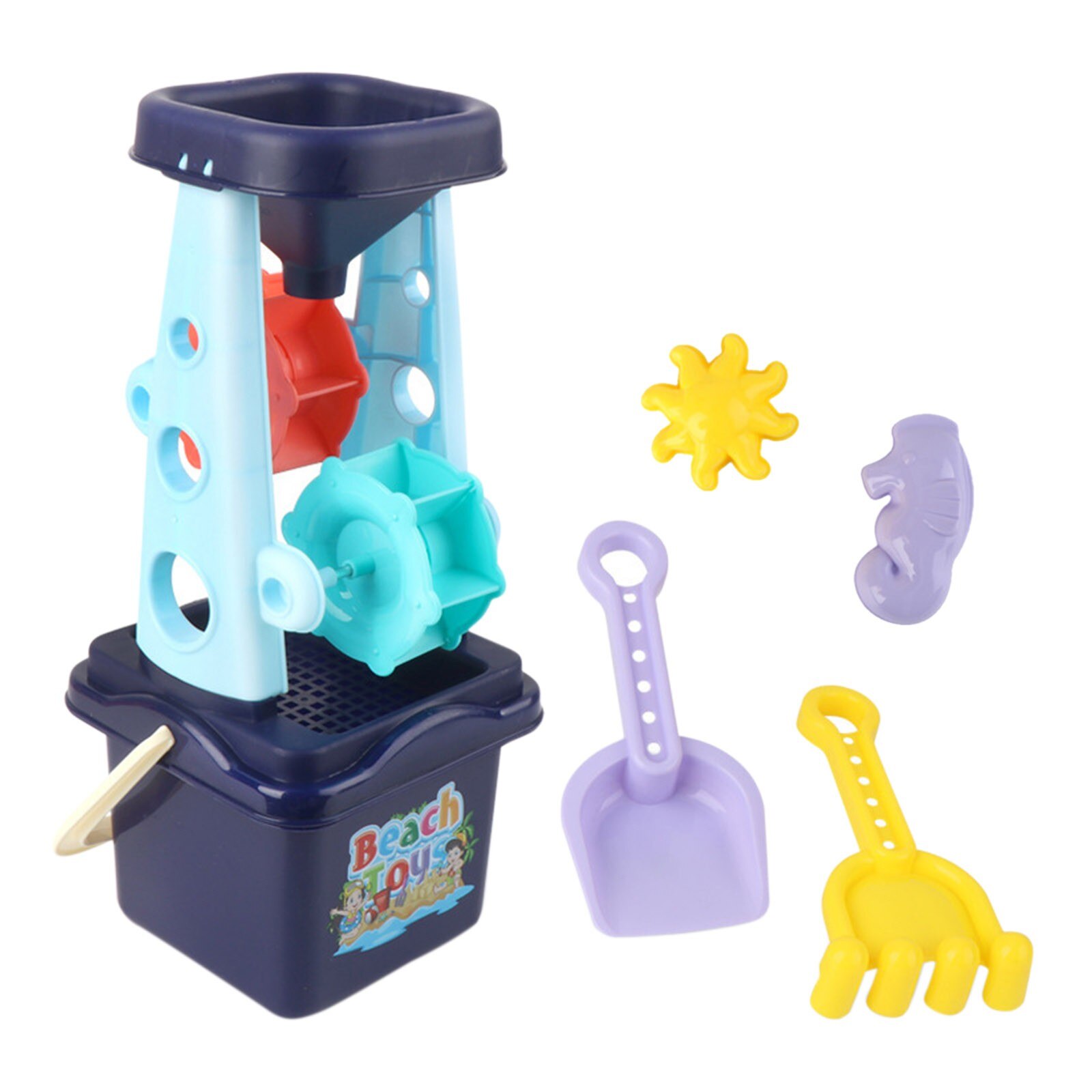 freundlicher Sand Kasten Strand Spielzeug Sand Sand Gesetzt Spielen Sandkasten Spielzeug Sommer draussen Spielzeug Für Jungen Und Mädchen Bunte Burg Eimer