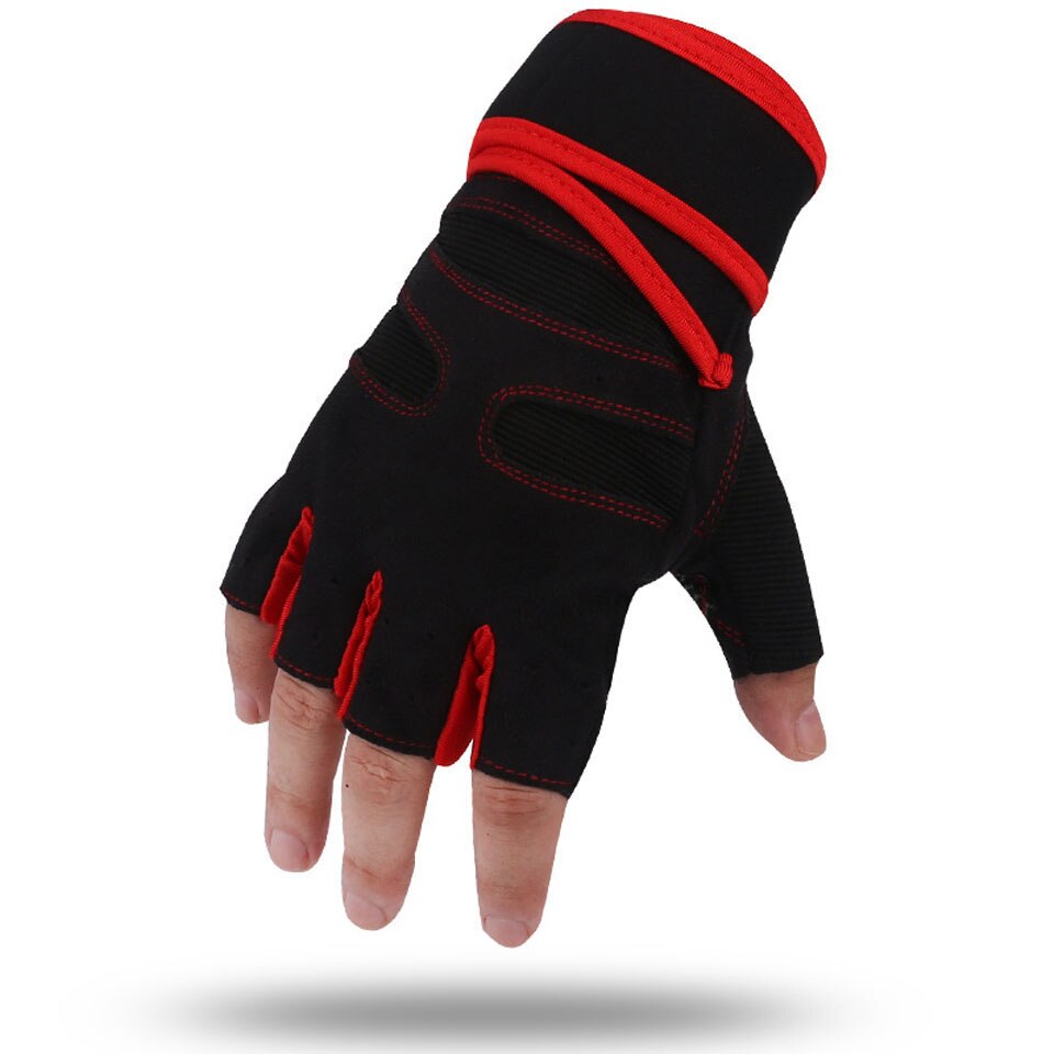 Gants durables pour gant de pêche demi-doigt tissus en Silicone de confort anti-dérapant pêche gants sans doigts