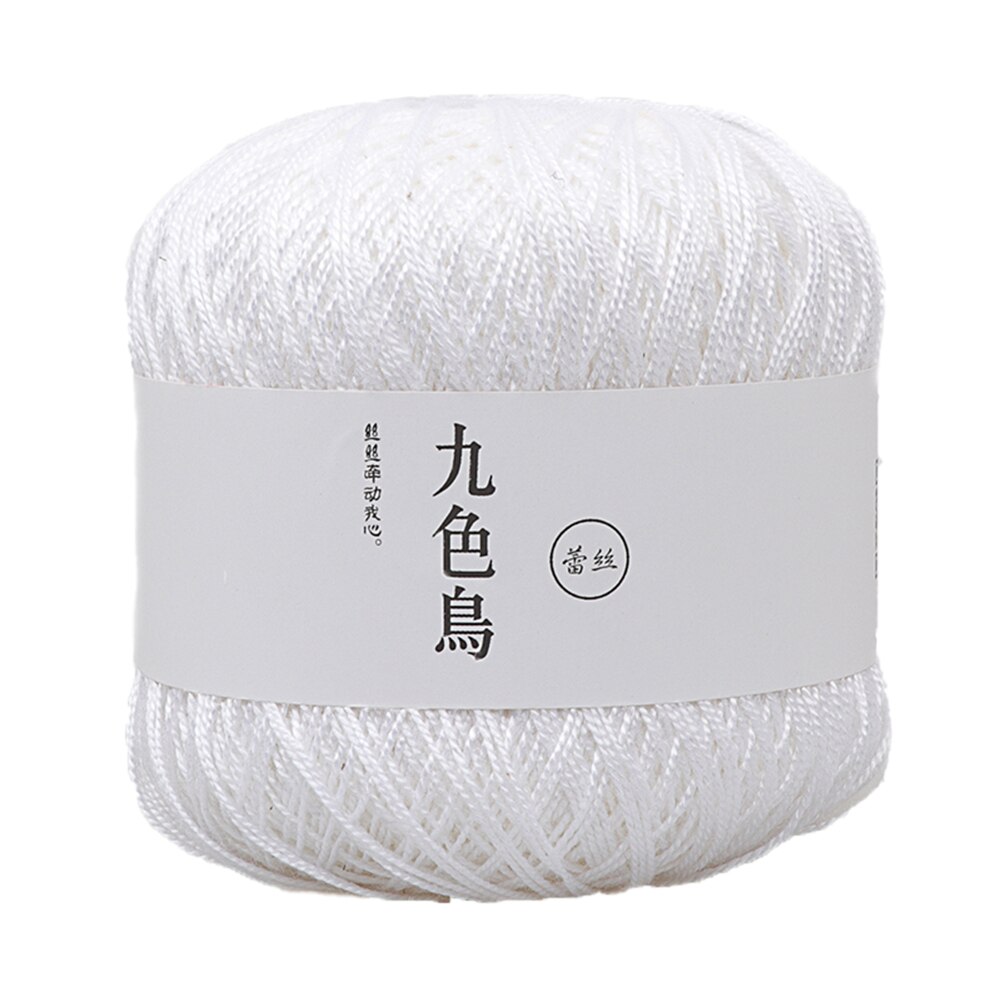 1 Roll Two Strands Soft Cotton Rope DIY Knitting Weaving Twine Thread Cord Yarns Scarf Sweater Eco-friendly