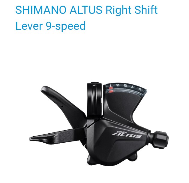 SHIMANO ALTUS - SL-M2000-L/R RAPIDFIRE PLUS-à Gauche et à Droite de Levier Pince Bande-3x9-speed