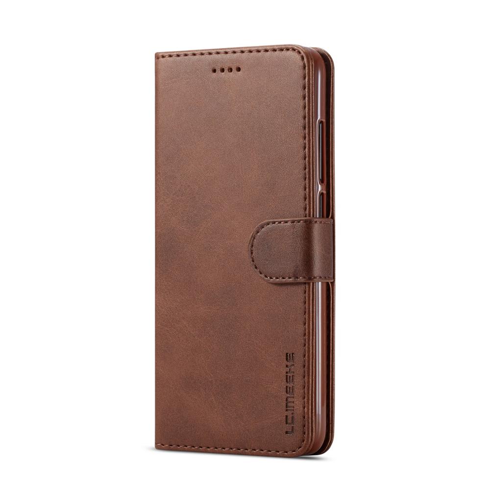 Luxe leren telefoonhoesjes voor iphone 6 6s plus, flip creditcardhouder met kaarthouders, hoes voor apple 6 plus 6 splus bumper: Voor iphone 6 splus / Bruin