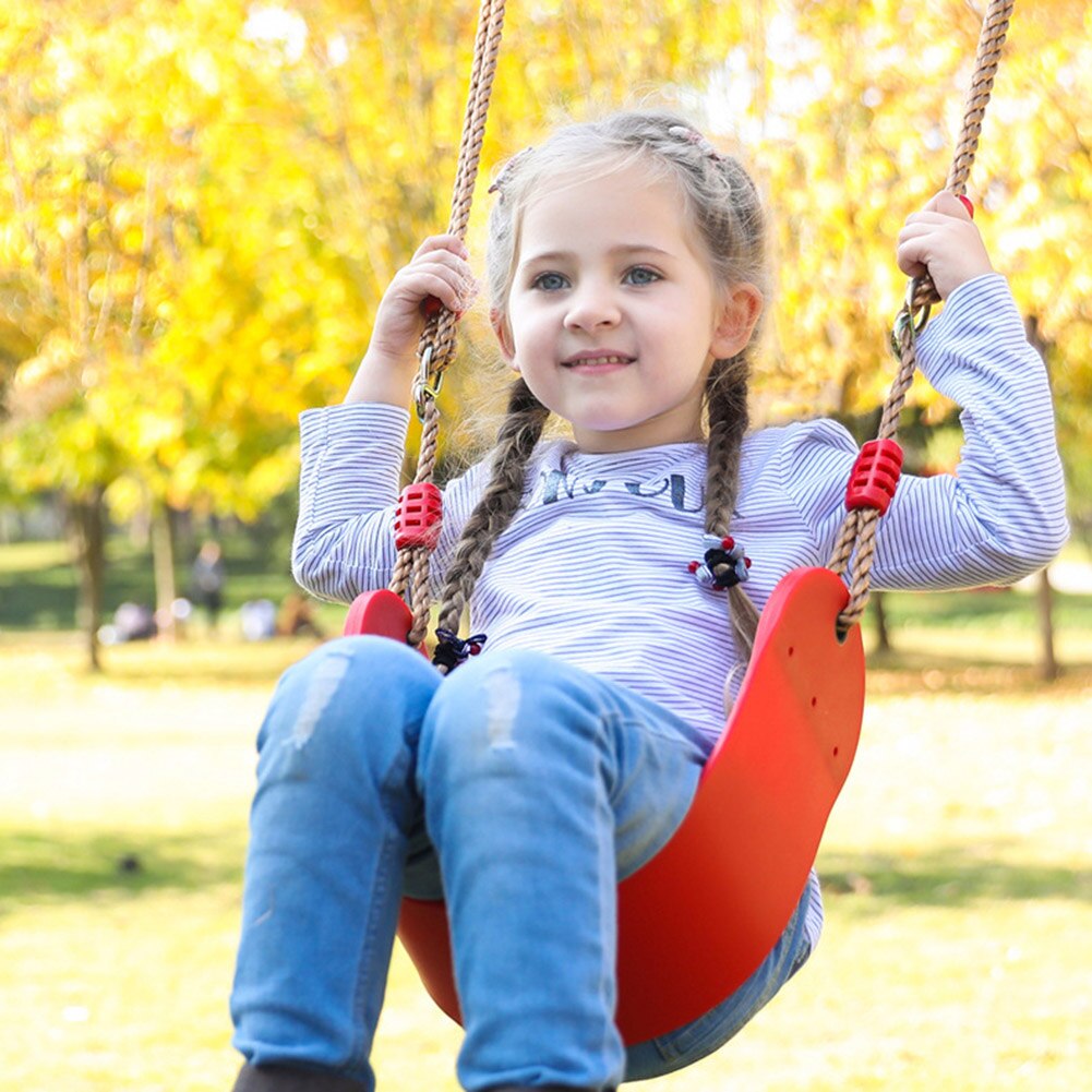 Per bambini per Bambini Altalena U-a forma di Hanging Sedia Piccolo Oscillante A Dondolo Amaca All'aperto Parco Giochi Altalena Accessori