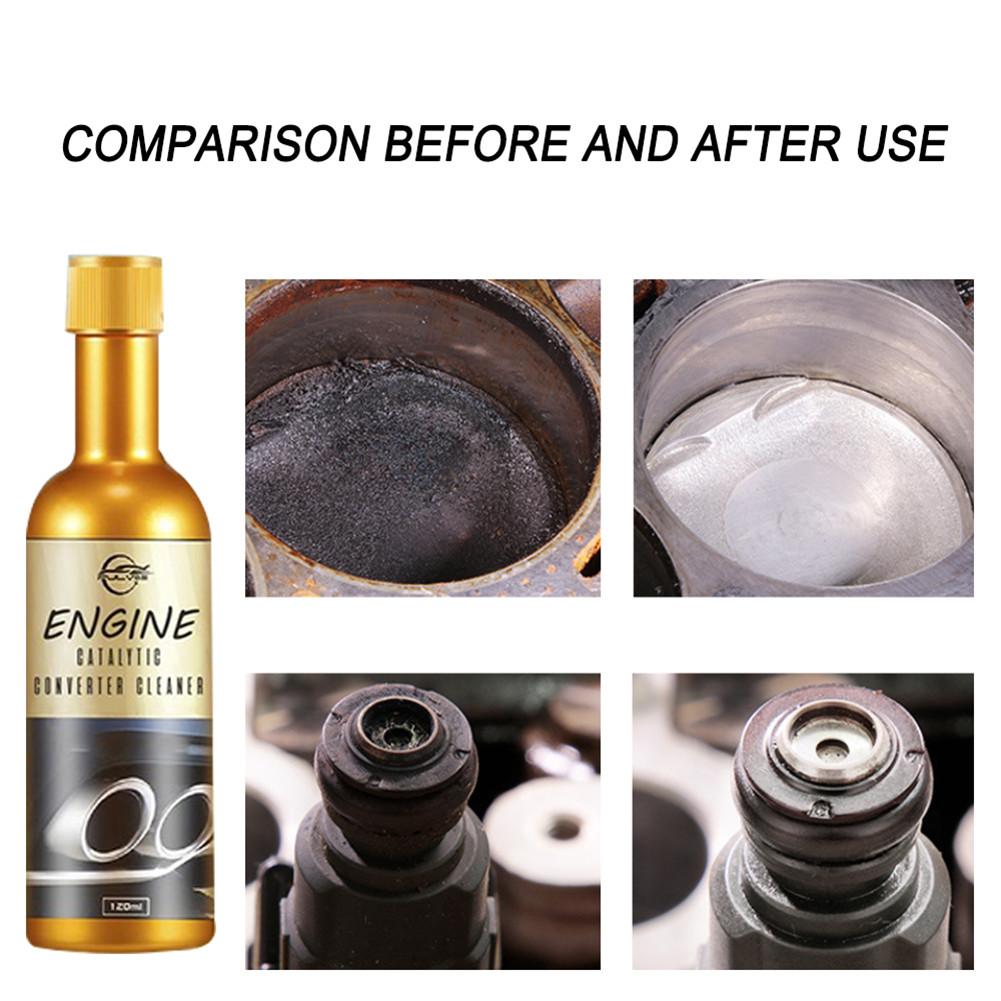 Engine Catalytic Converter Cleaner Engine Carbon Deposit Remove Car Fuel Treasure Gasoline Additive Remove Engine Carbon Deposit