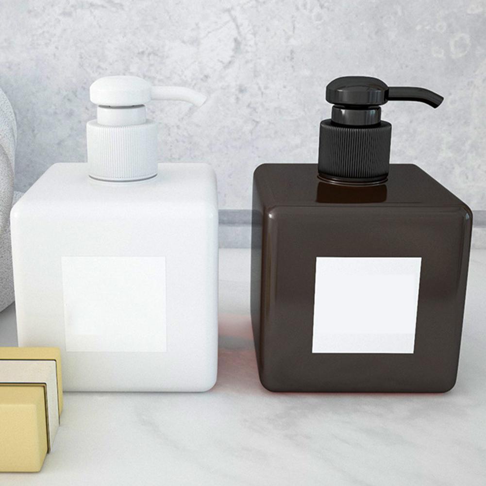 250/450Ml Duidelijk Fles Vierkante Dispenser Zeep Schuim Schuimende Pomp Lege Plastic Storage Container Vloeibare Douchegel Schuim pomp